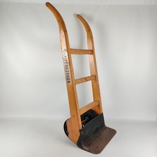 Vintage Sackkarre Holz 1950er