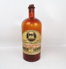 Alte Glasflasche Bourbon