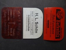 3 Teigschaber mit Werbung um