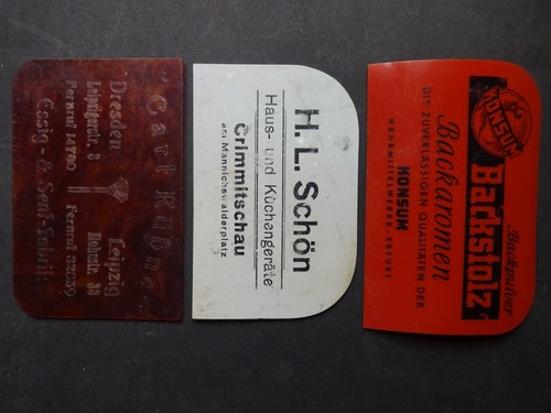 Teigschaber mit werbung um - 3,