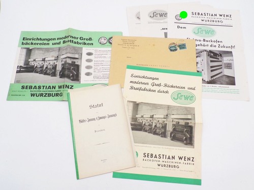 Lot reklame prospekt - reklame, bäckerei