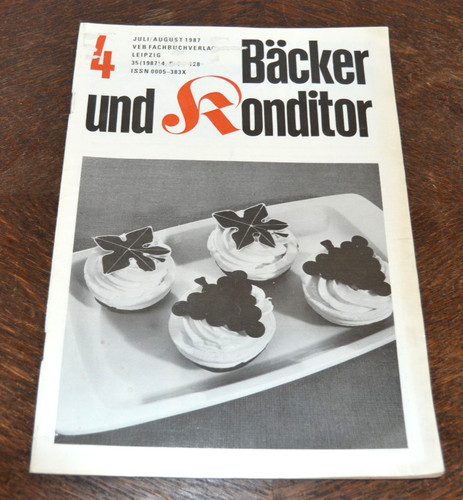 Bäcker und konditor - konditor, nr