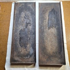 2 Alte Stollenbleche aus alter